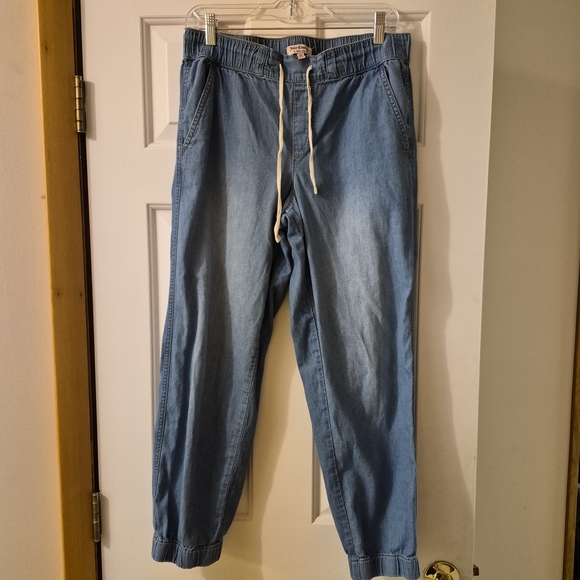 Juicy Couture Pants - Juicy Couture Blue Denim Joggers
